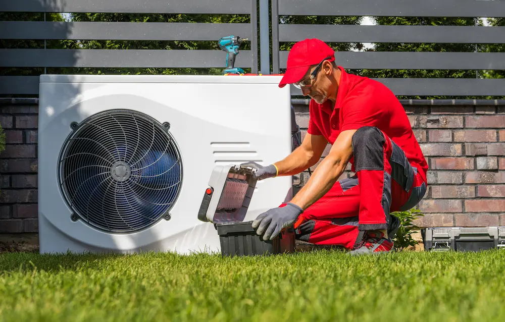 instalación de aire acondicionado con bomba de calor